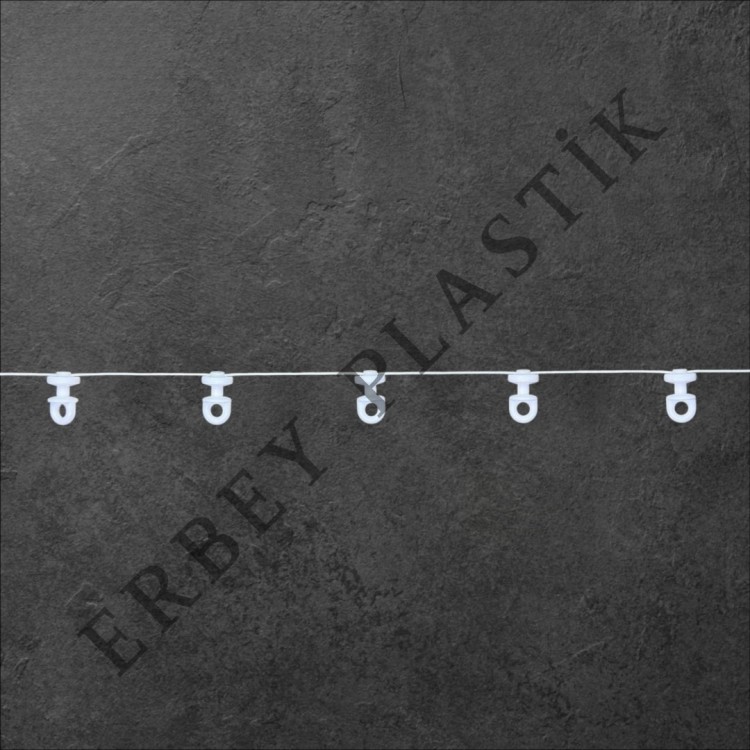 Döner Başlı İpli Rulet 6 cm 50 MT