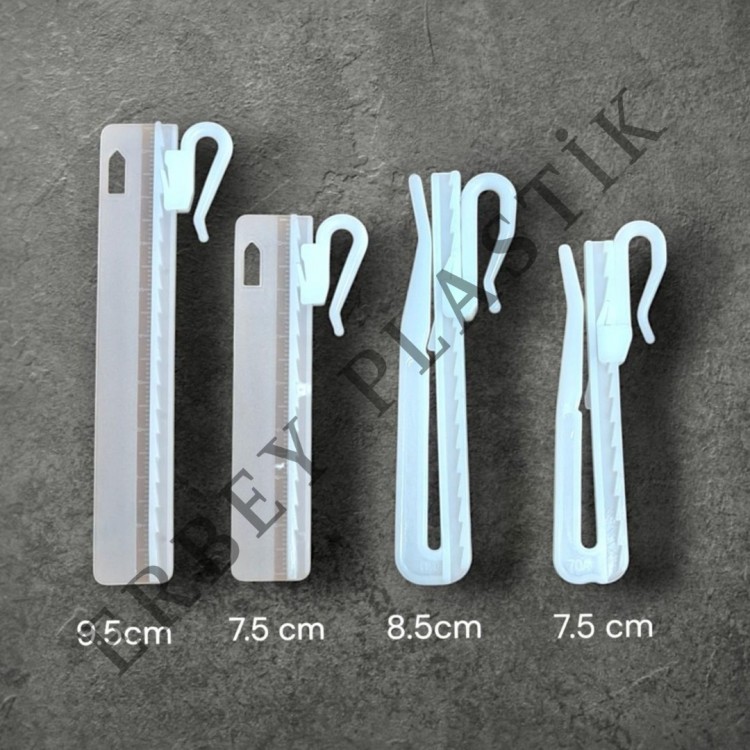 Plastik Pile Kancası Geçmeli 8,5 cm ( 100 adet )